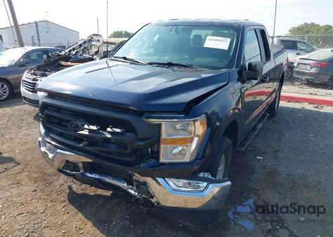 2021 Ford F-150 Xl z USA, uszkodzony, nr VIN 1FTEX1EP3MFC93375